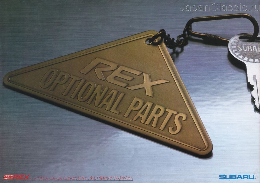 Subaru Rex 1980 OPTIONS K21