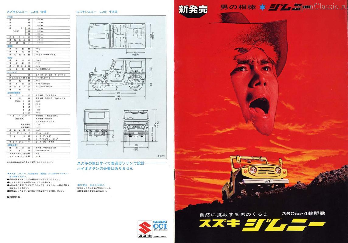 Suzuki Jimny 1969 LJ10