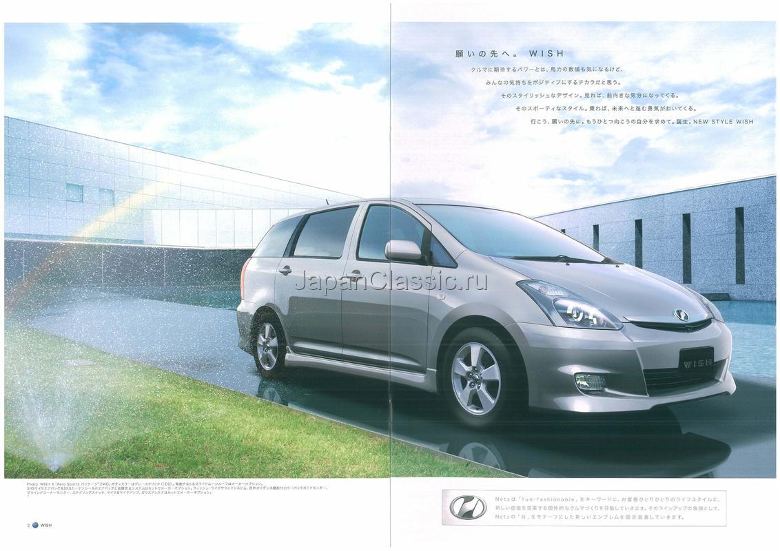 Toyota Wish 2007 ZNE10,ANE10