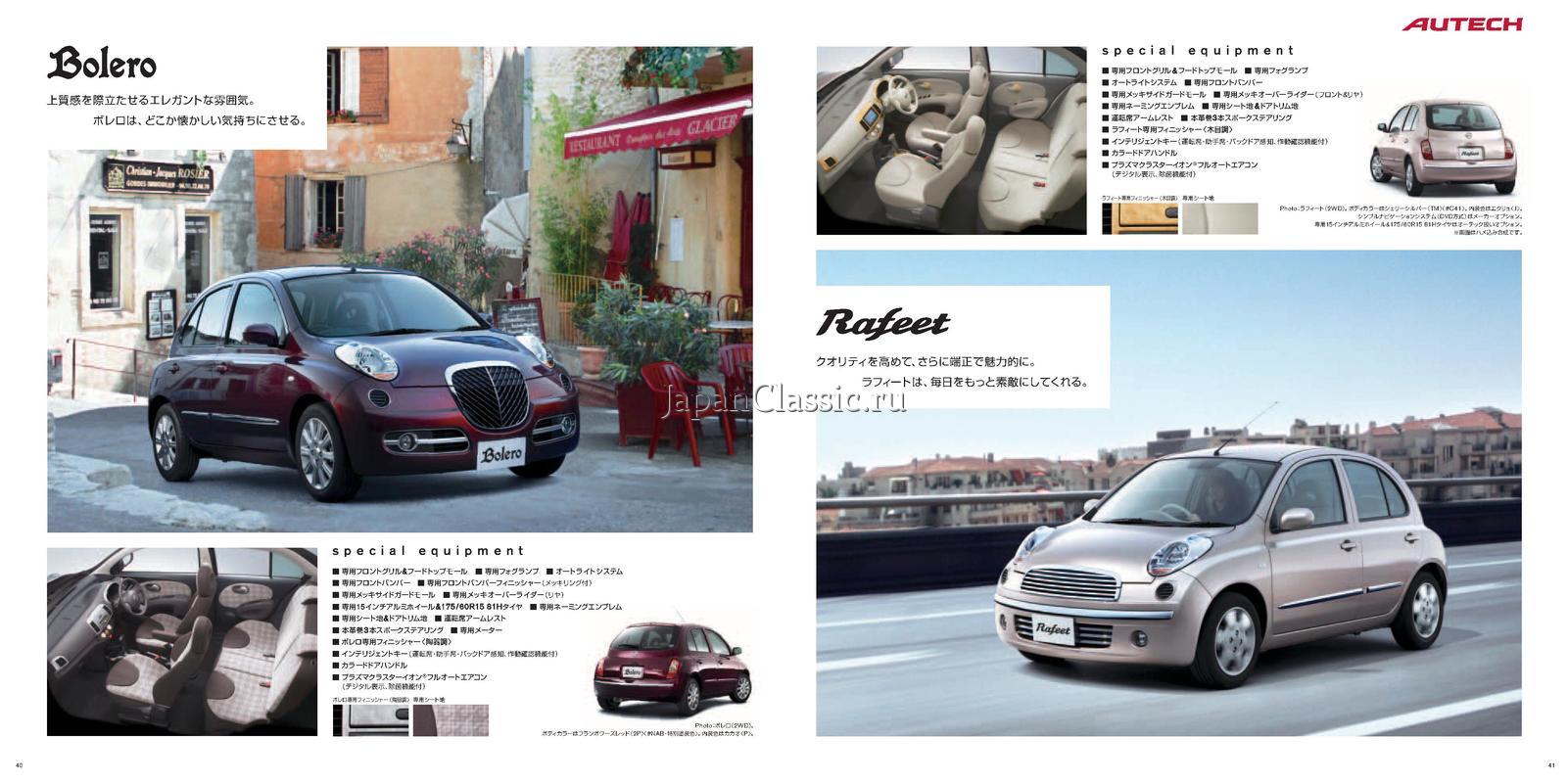 Nissan March 2007 AUTECH BOLERO K12