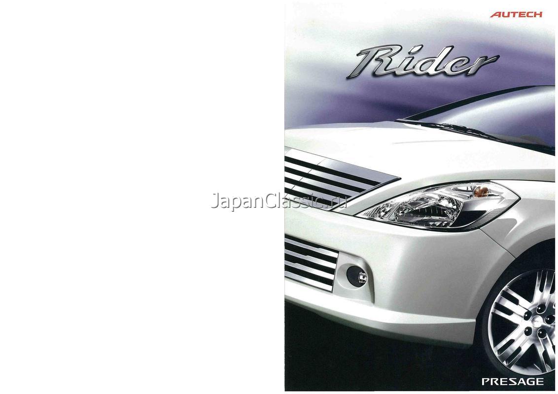 Nissan Presage 2003 AUTECH RIDER U31
