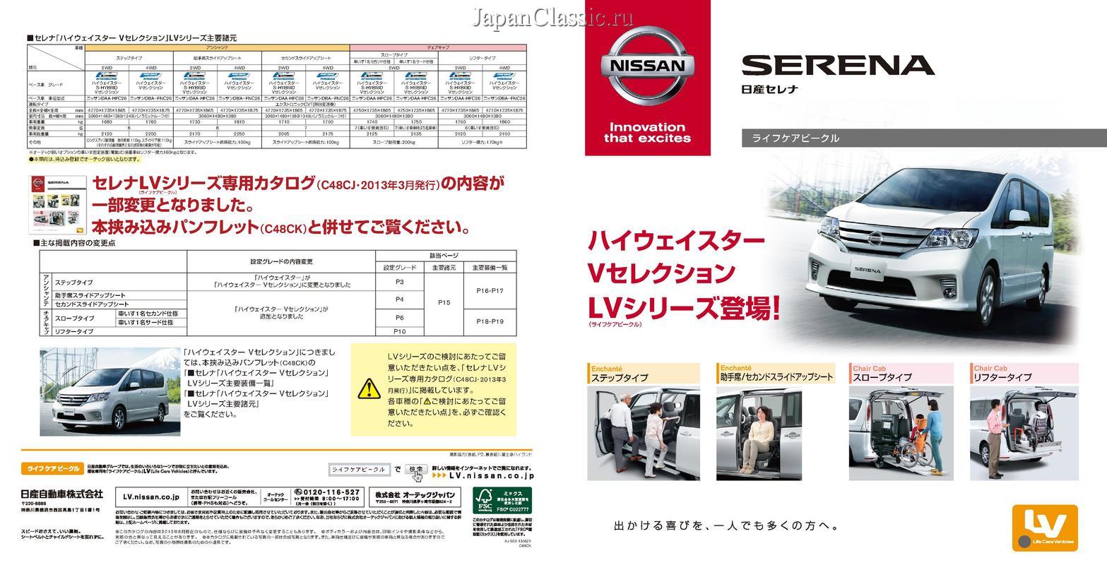 Nissan Serena 2013 AUTECH C26