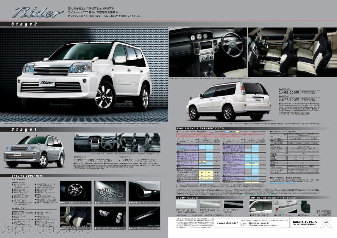 Nissan X-trail 2006 AUTECH RIDER T30