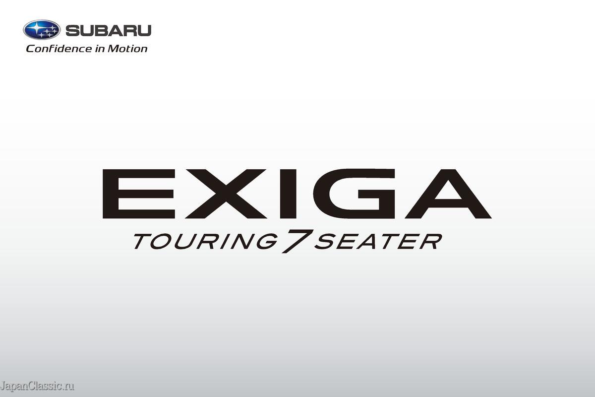 Subaru Exiga 2013 YA 01