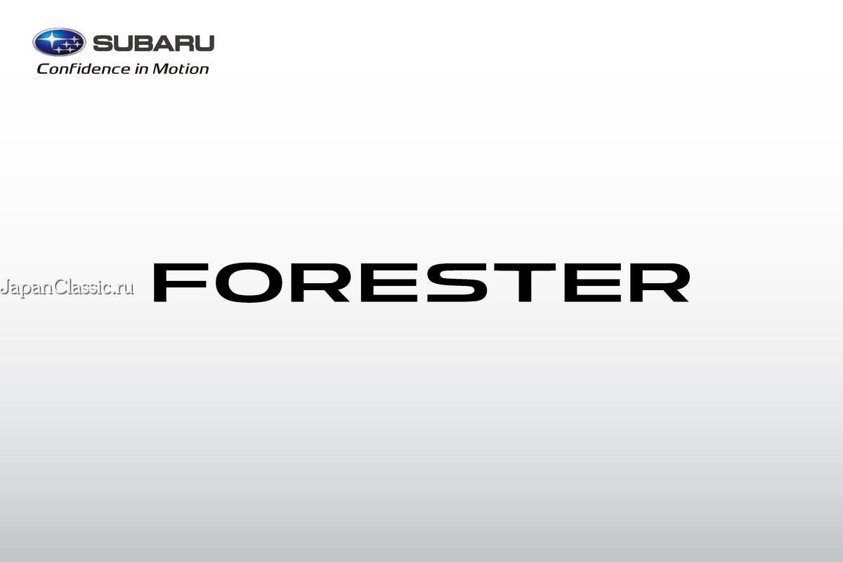 Subaru Forester sj 2012 SJ 01