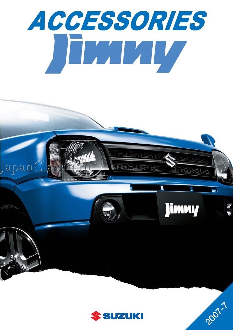 Suzuki Jimny 2007 ACCESSORY JB23