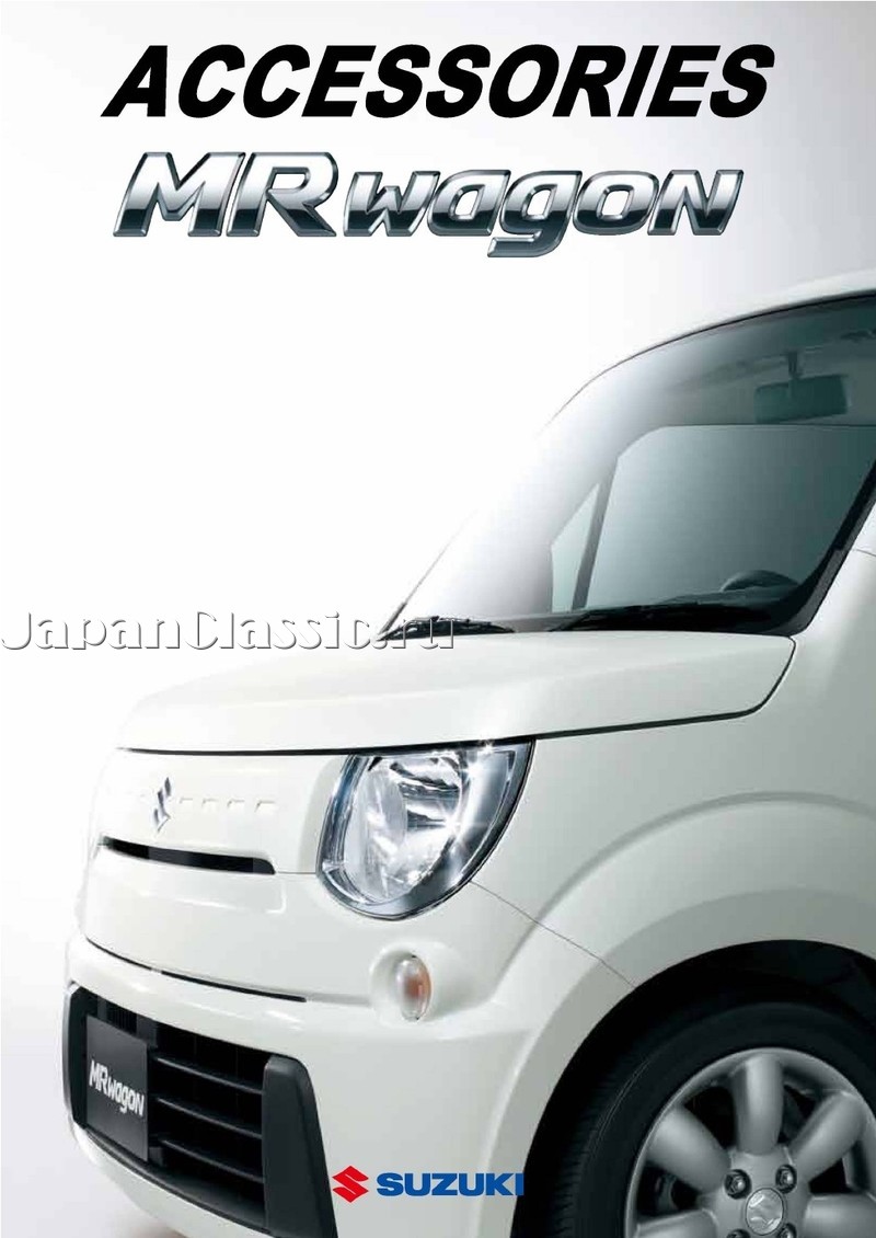 Suzuki Mrwagon 2011 ACCESSORY MF33S