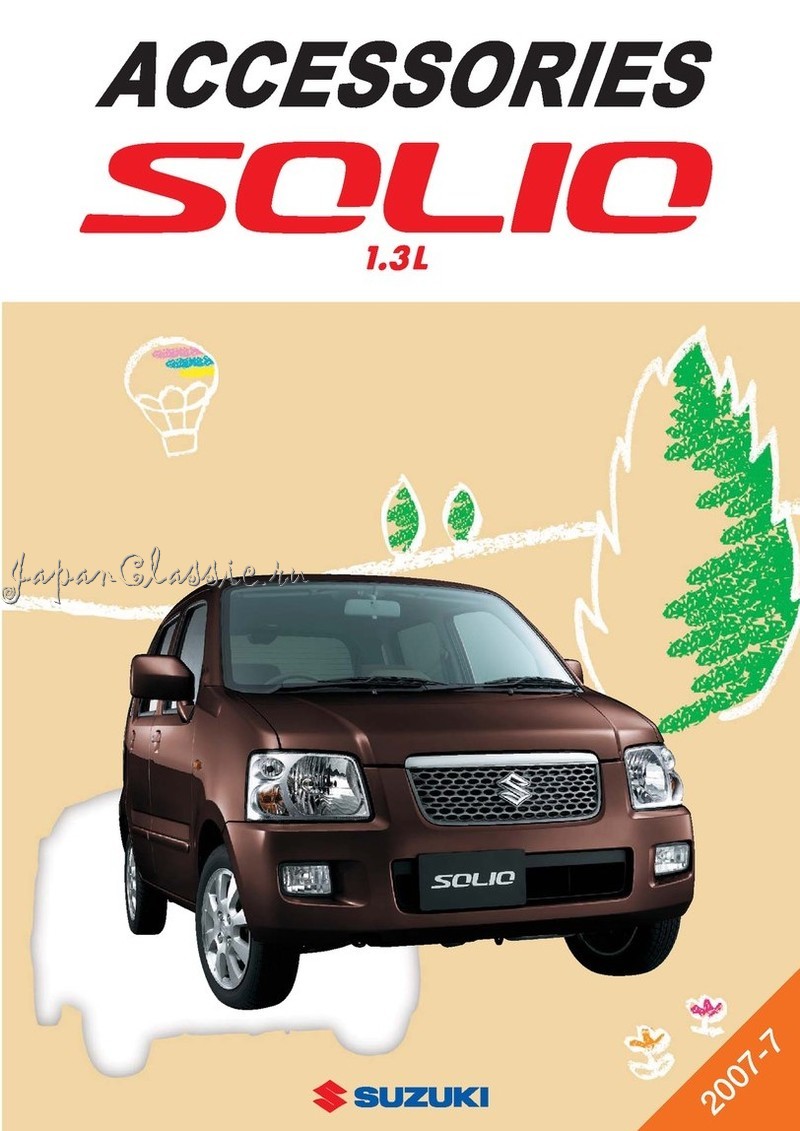 Suzuki Solio 2007 ACCESSORY MA34S