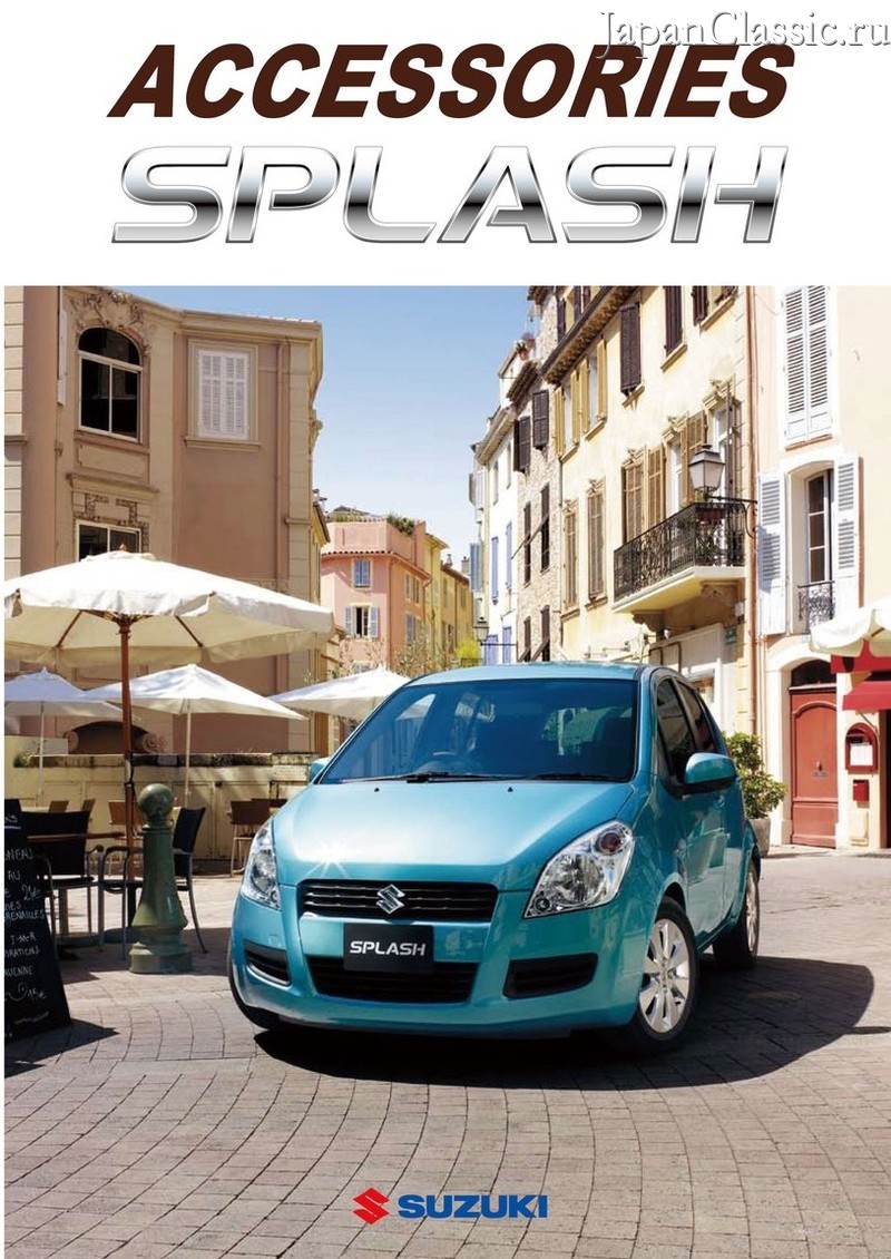 Suzuki Splash 2008 ACCESSORY XB32S