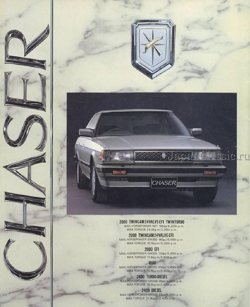 Toyota Chaser 1986 X71