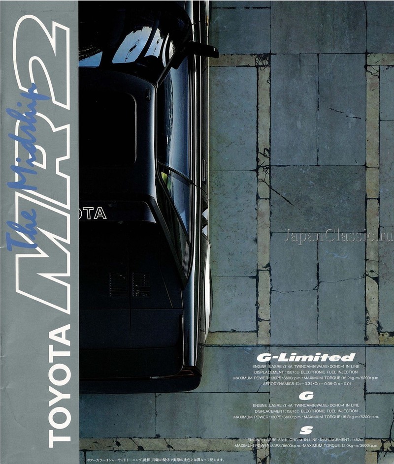 Toyota Mr-2 1984 W10 01