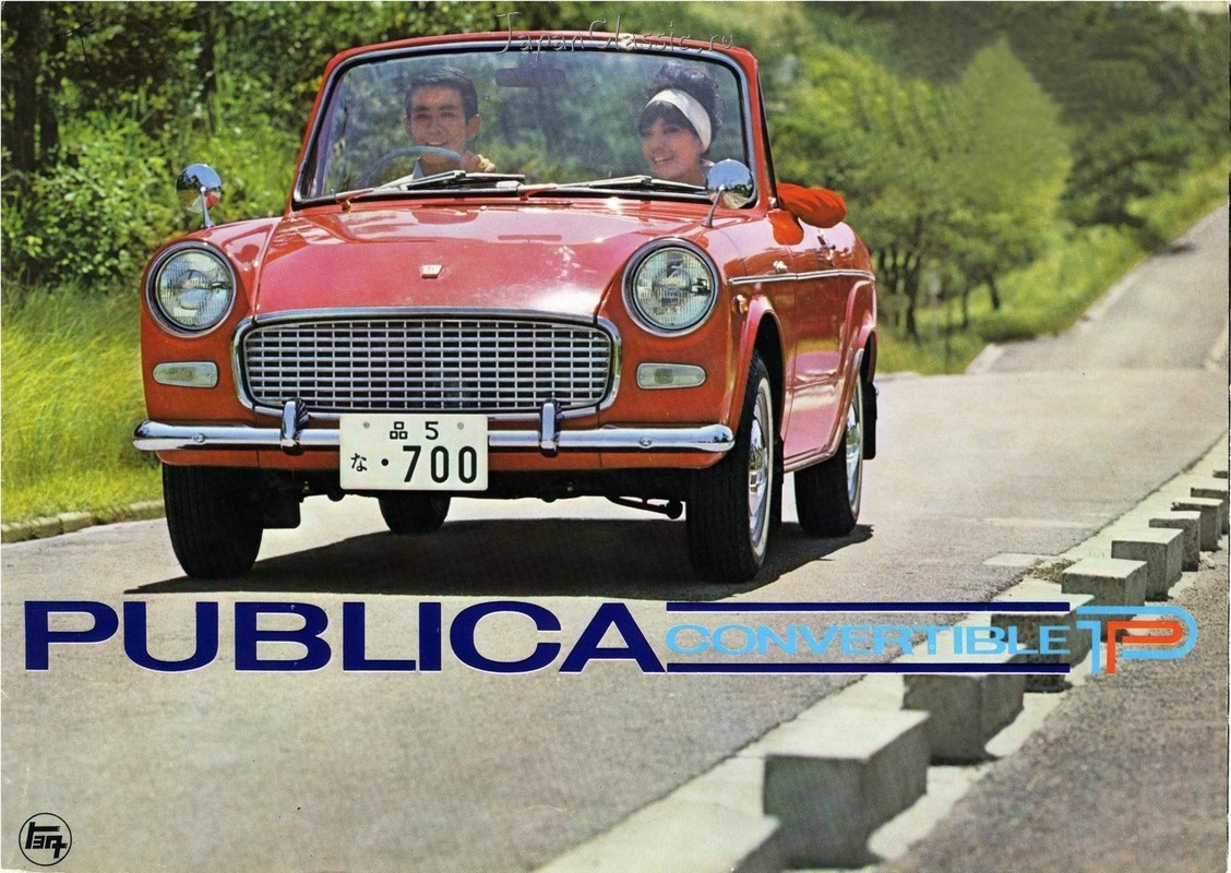 Toyota Publica 1963 CONVERTIBLE UP10S