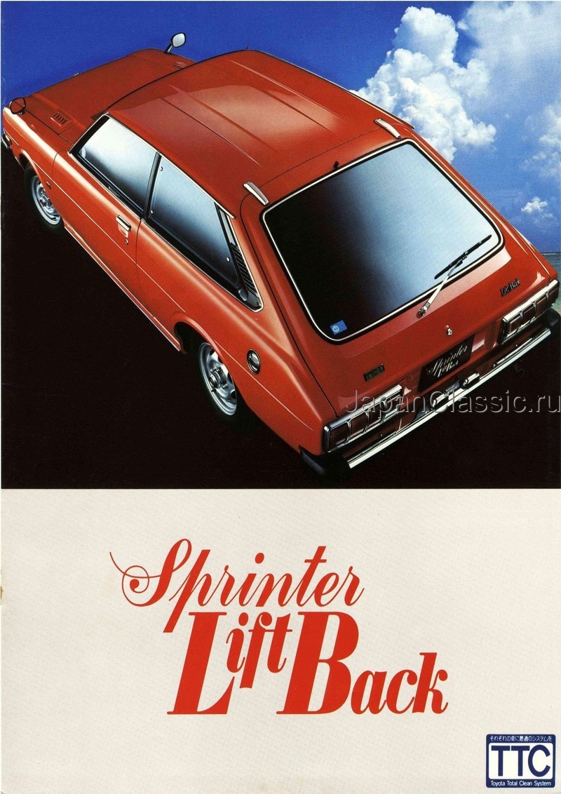 Toyota Sprinter 1976 LIFTBACK E60