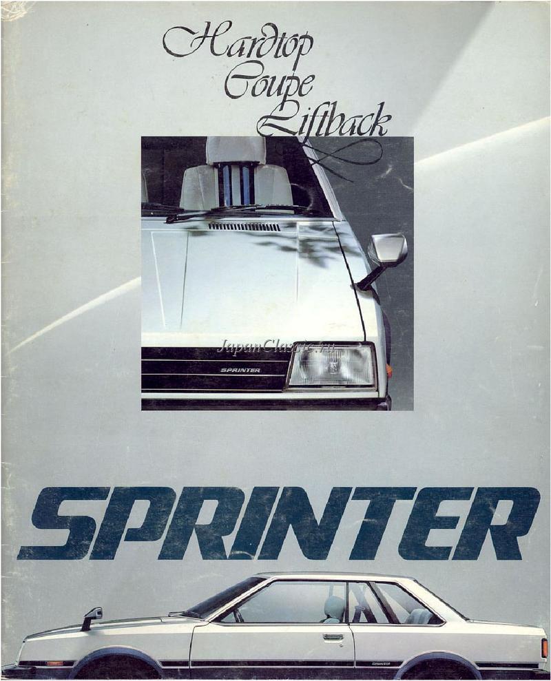 Toyota Sprinter trueno 1983 TE71